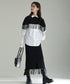 Fringe Knit Cape & Skirt Co-ord